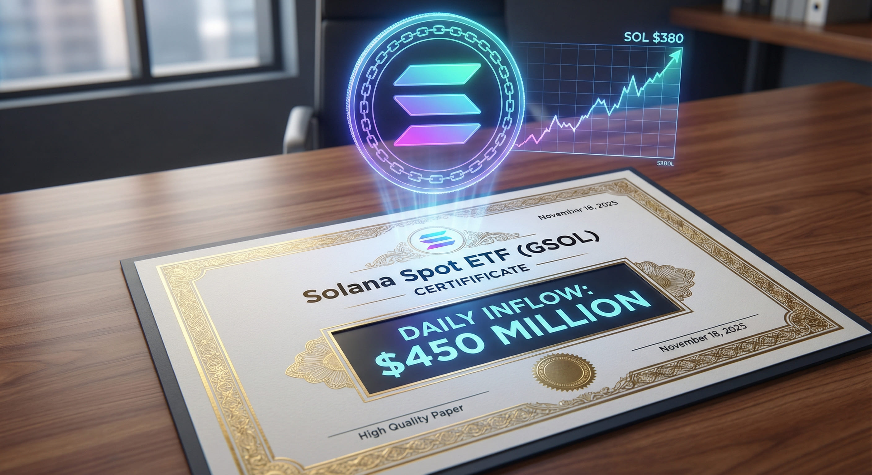 Solana Spot ETF Mencatat Arus Masuk (Inflow) Terbesar Sejak Peluncuran