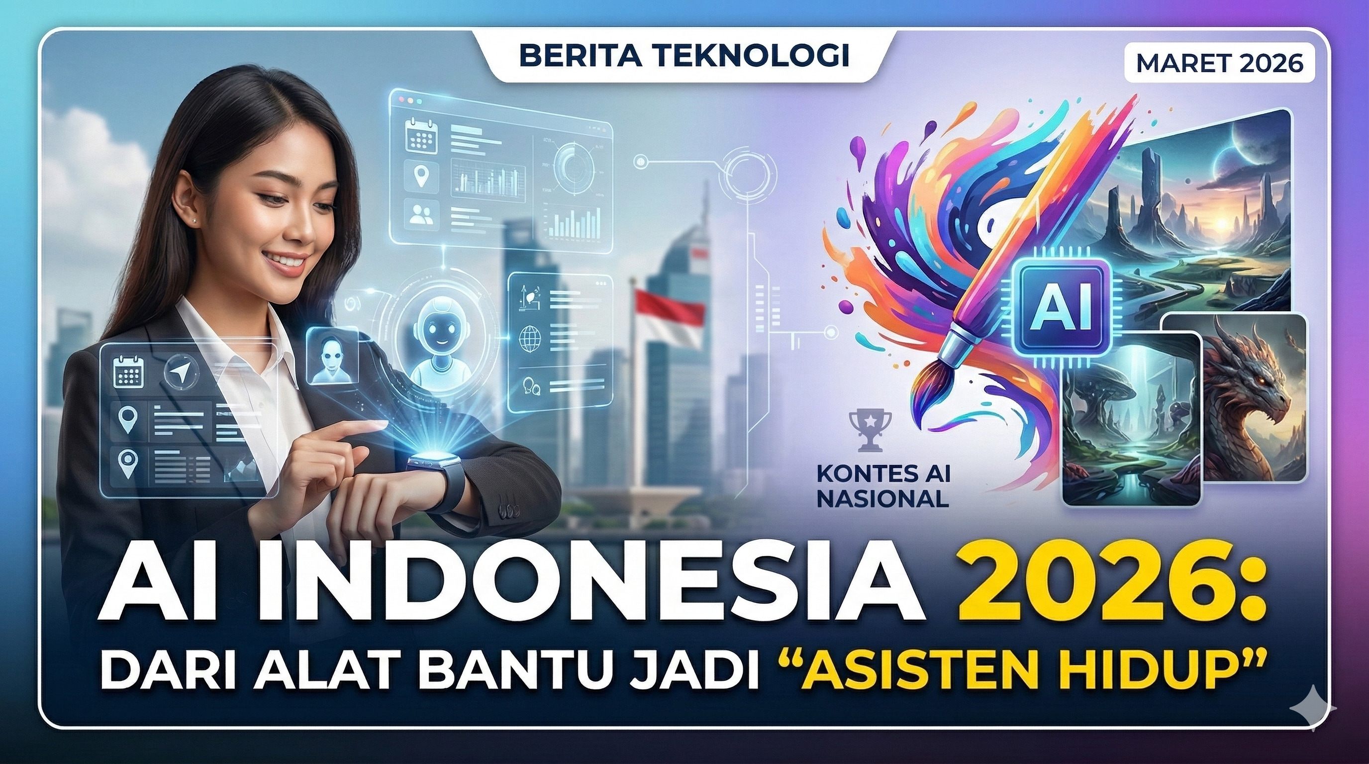 Transformasi AI 2026: Dari Alat Bantu Menjadi "Asisten Hidup" yang Minim Eror