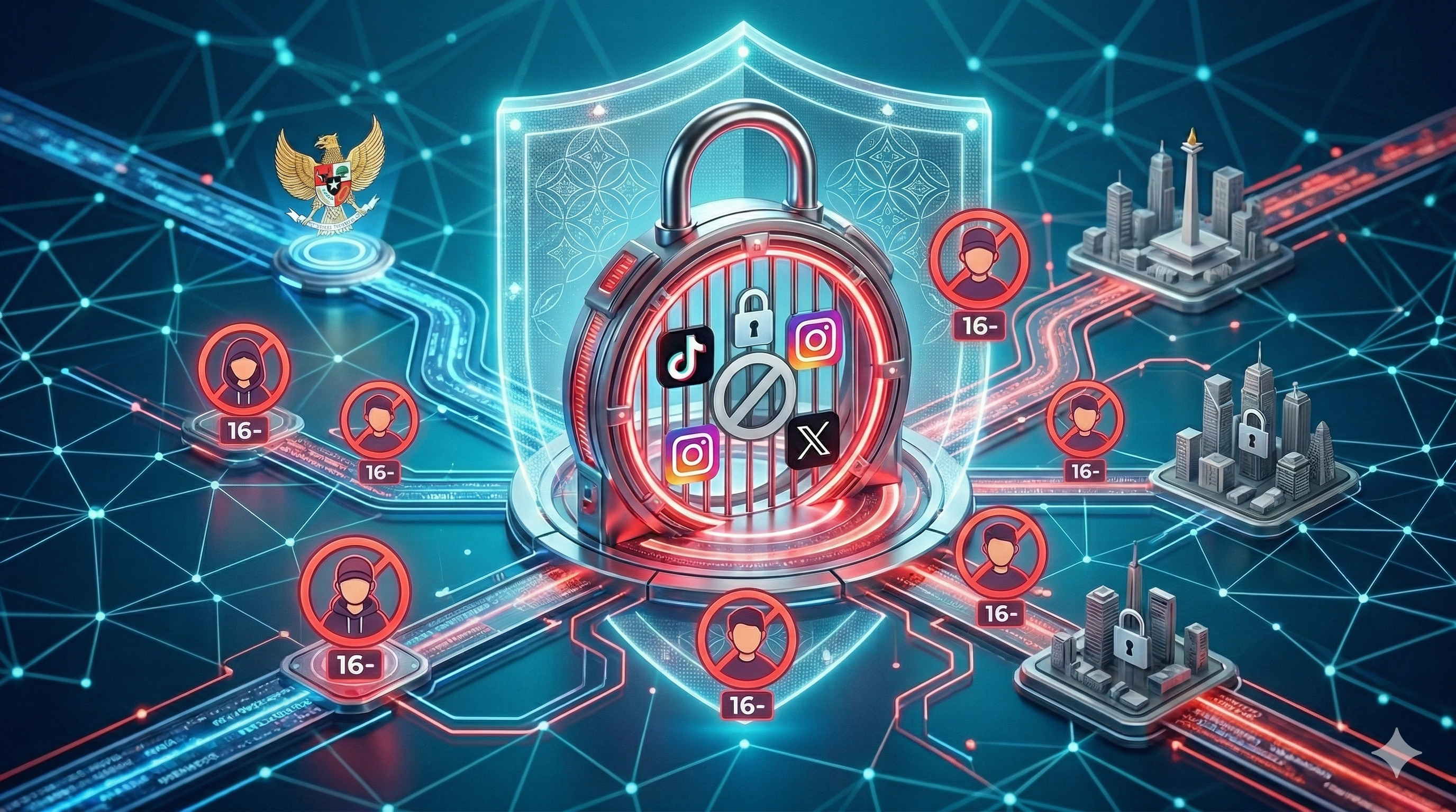 Perketat Ruang Digital, TikTok hingga Instagram Mulai Batasi Pengguna di Bawah 16 Tahun di Indonesia