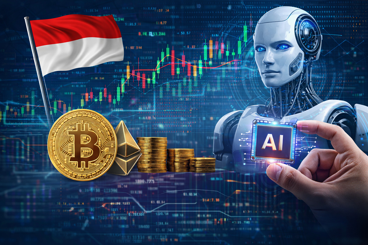 Melejit ke Posisi 11 Dunia, Investor Indonesia Kian Gandrungi Aset Kripto Berbasis AI