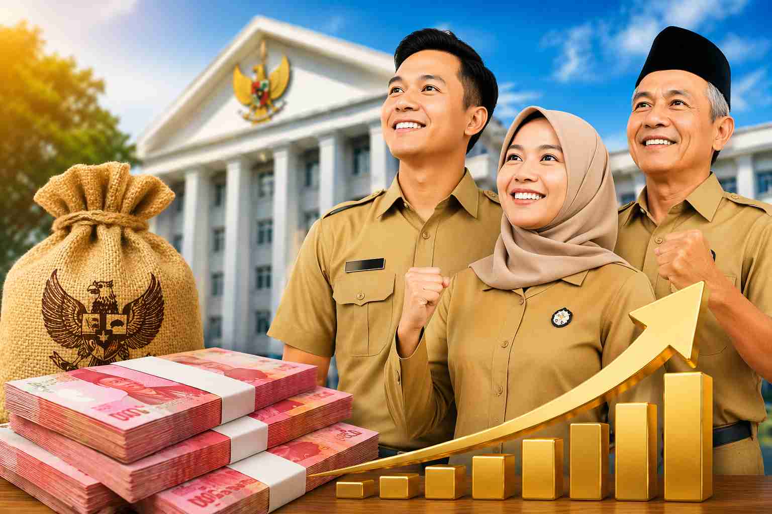 Pemerintah Siapkan Kenaikan Gaji ASN 2025, Skema Pembayaran Pensiun Akan Diubah